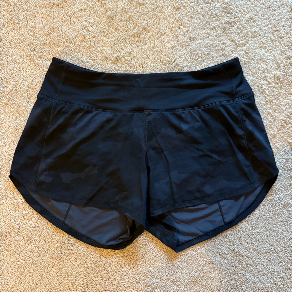 Lululemon Athletica Camo Athletic Shorts
